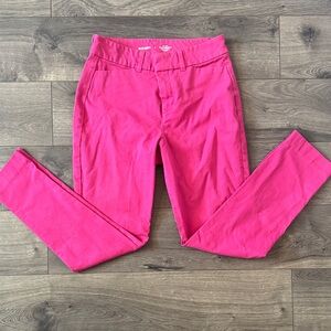 Old Navy Fuchsia Pixie Skinny Pants High Rise Capri